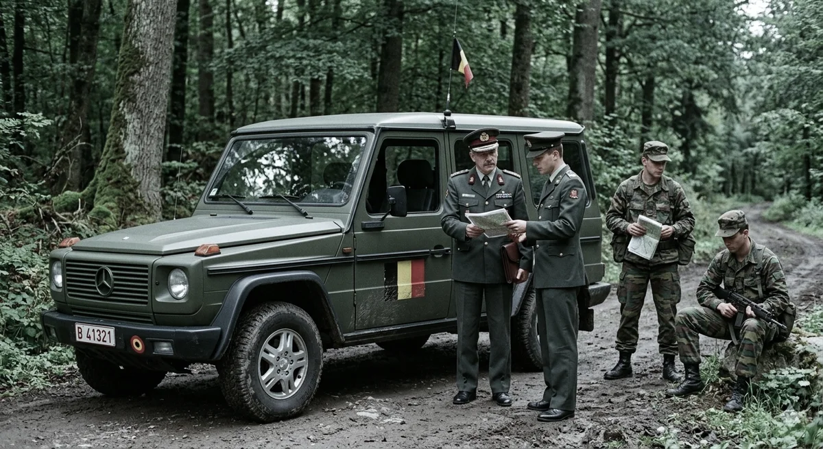 Mercedes G 350GD Turbo W463 1993 – Belgian Army expedition vehicle for sale